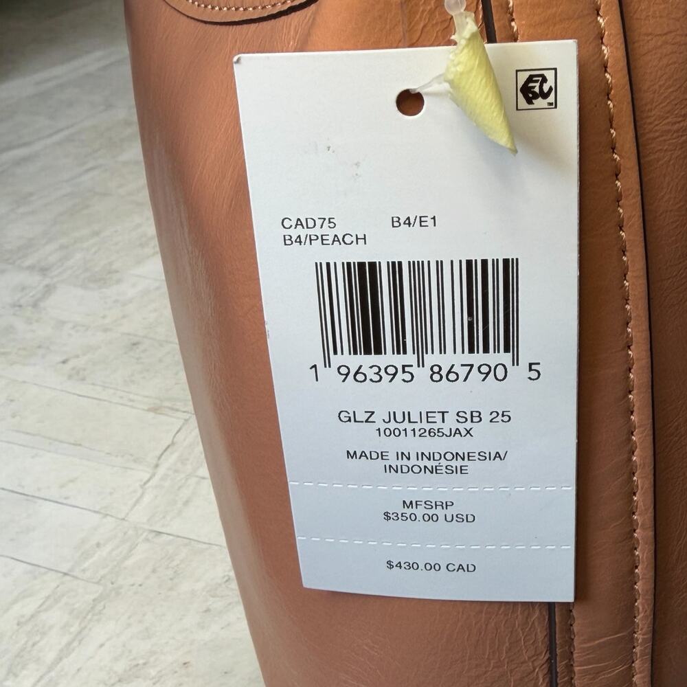 NWT Coach Glazed Juliet 25 Shoulder Bag & Leather Essential Card Holder - Picture 7 of 12